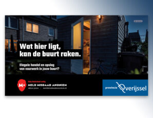 Overijsselse campagne waarschuwt voor risico’s illegale handel en opslag vuurwerk